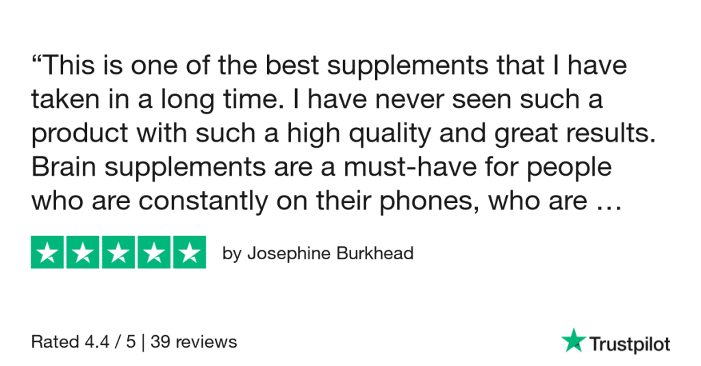 trustpilot review brain supplements for memory and focus